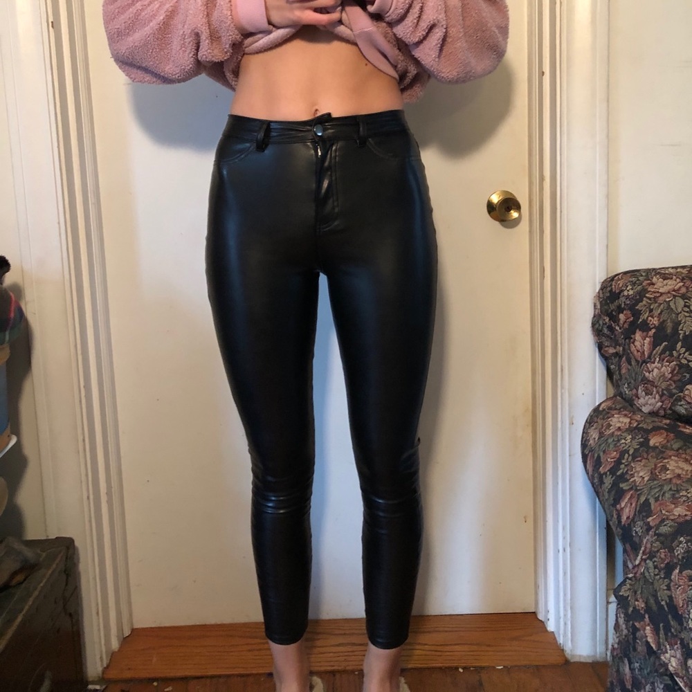 Leather Skinny Pants